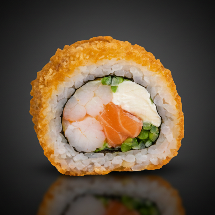 Sake Ebi Furai Roll