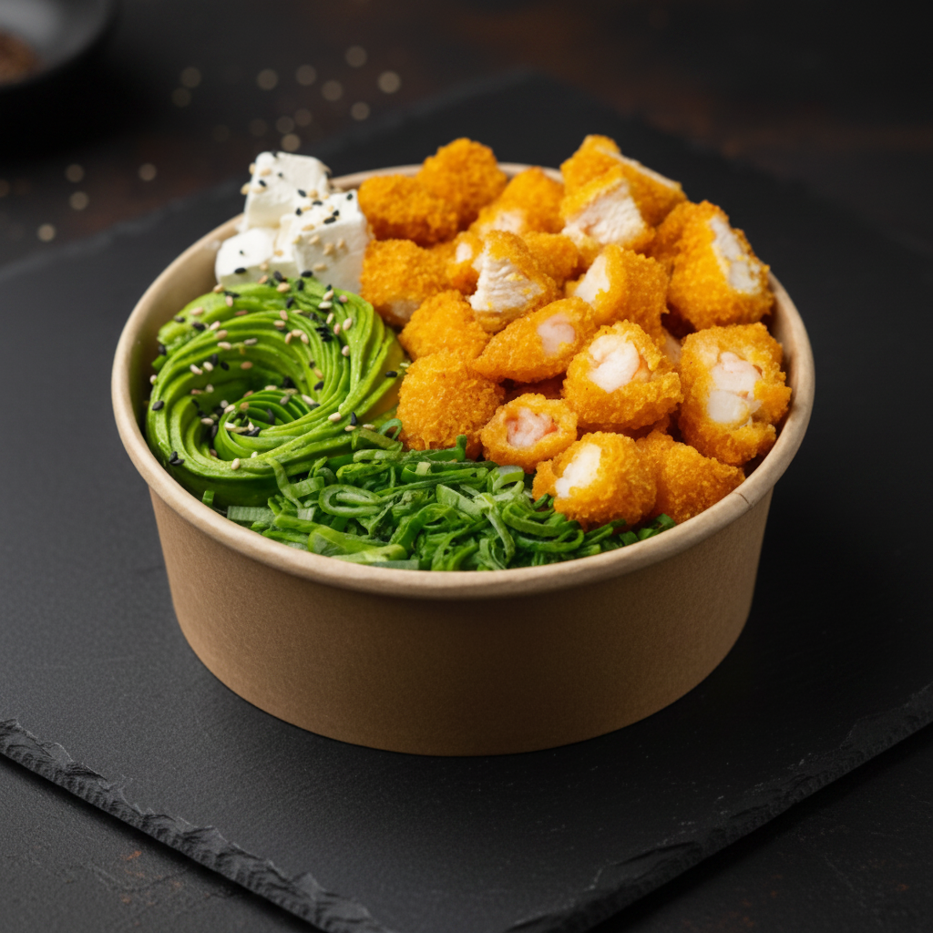 Gohan mix Pollo-Camarón furai